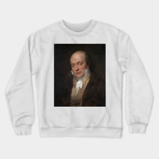 Portrait de Pierre-Jean de Beranger by Ary Scheffer Crewneck Sweatshirt